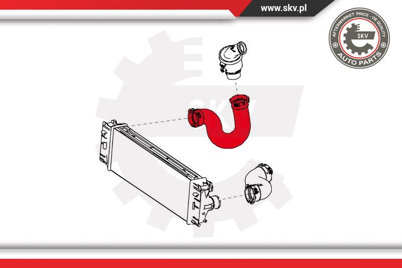 Furtun aer supraalimentare ; MERCEDES-BENZ Sprinter ; 9065284082