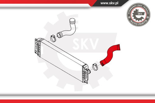 Furtun aer supraalimentare ; MERCEDES Sprinter ; 9065280182