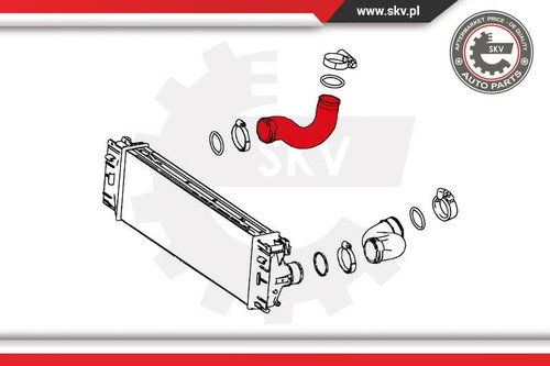 Furtun aer supraalimentare ; MERCEDES Sprinter ; 9065280382