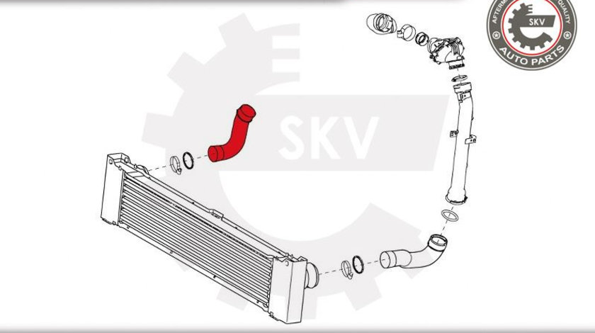 Furtun aer supraalimentare ; MERCEDES Viano Vito Mixto ; 6395281982