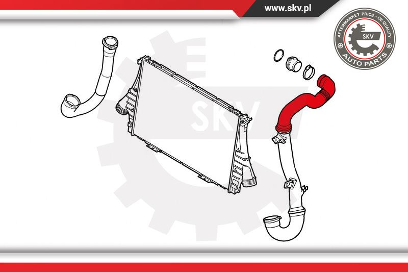 Furtun aer supraalimentare ; SAAB 9-3 ; 12822777
