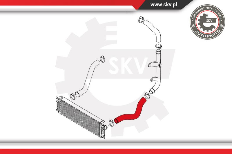 Furtun aer supraalimentare ; VW Crafter 30-50 ; 2E0145828