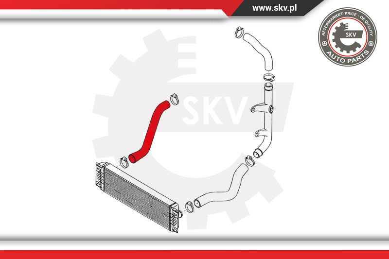 Furtun aer supraalimentare ; VW Crafter 30-50 ; 2E0145856