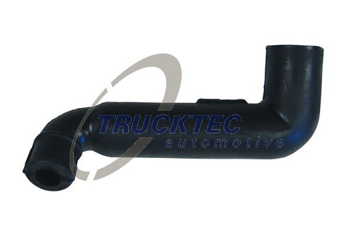Furtun,aerisire bloc motor (0214036 TRUCKTEC) MERCEDES-BENZ