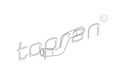 Furtun, aerisire chiulasa OPEL ASTRA G Limuzina (F69) (1998 - 2009) TOPRAN 206 558 piesa NOUA