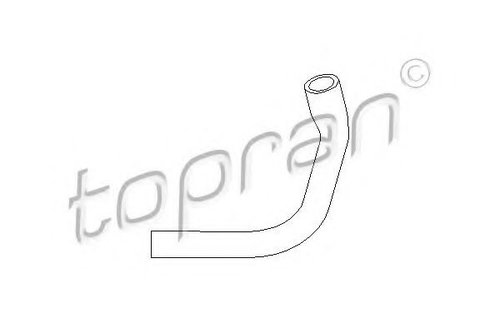 Furtun, aerisire chiulasa VW PASSAT Variant (3A5, 35I) (1988 - 1997) TOPRAN 107 394 piesa NOUA