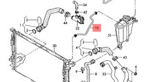 Furtun apa Audi A4 B8 2.0 TDI CAG Sedan 2009 OEM 8...