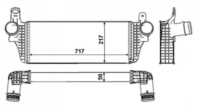 Furtun apa Mercedes C-CLASS (W202) 1993-2000 #2 0195019024