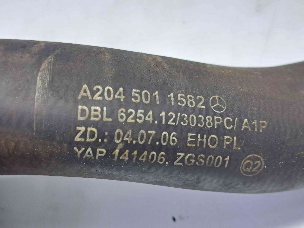 Furtun apa Mercedes Clasa C (W204) [Fabr 2007-2014] A2045011582 2.2 CDI 651911 2.2 CDI 651911 80KW / 109CP