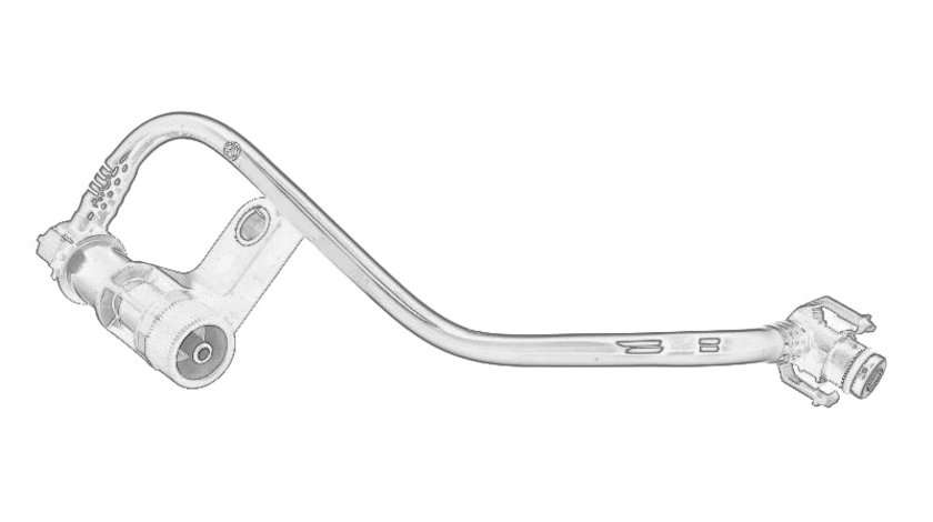 Furtun combustibil MERCEDES C (W204), SPRINTER 3,5-T (906), SPRINTER 3-T (906), SPRINTER 5-T (906), VITO / MIXTO (W639), VITO (W639) 2.1D/2.2D dupa 2003