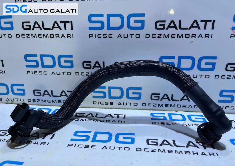 Furtun Conducta cu Senzor Presiune Recirculare Aer Epurator Gaze Galerie Admisie Peugeot 207 1.6 16V 2007 - 2013 [D0384]