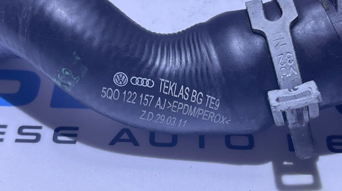 Furtun Conducta Racord Distribuitor Apa VW Tiguan 2.0 TDI 2012 - 2018 Cod 5Q0122157AJ