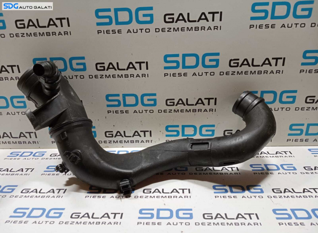 Furtun Conducta Tub Tubulatura Presiune Aer Turbo Turbina Turbosuflanta Intercooler Volkswagen Golf 4 1.9 TDI AJM 1998 - 2006 Cod 1J0129654S [M4270]