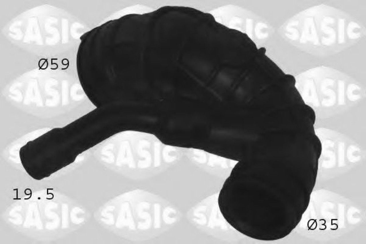 Furtun ear supraalimentare FORD FIESTA VI (2008 - 2016) SASIC 3330001 piesa NOUA