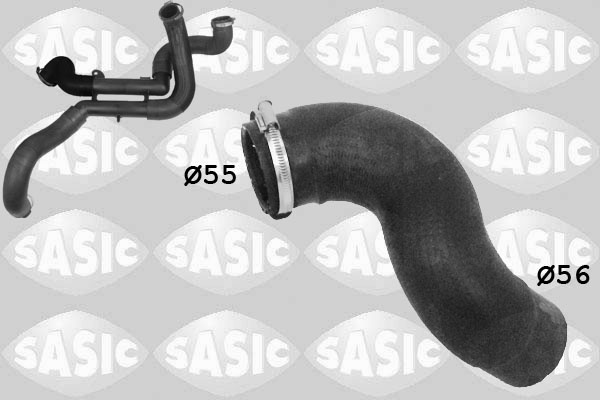 Furtun ear supraalimentare Intercooler (3330033 SAS) Citroen,PEUGEOT