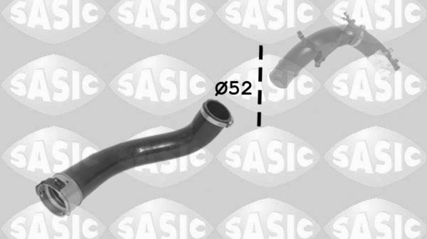 Furtun ear supraalimentare Intercooler (3334030 SASIC) DACIA,RENAULT