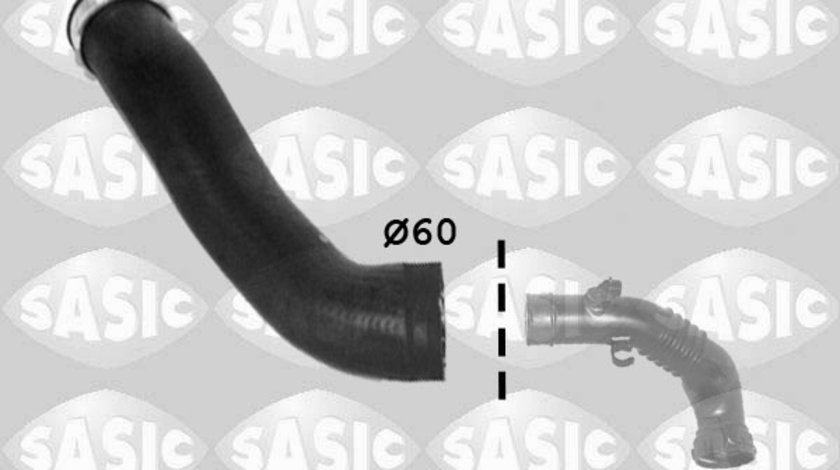 Furtun ear supraalimentare Intercooler (3336027 SAS) BMW