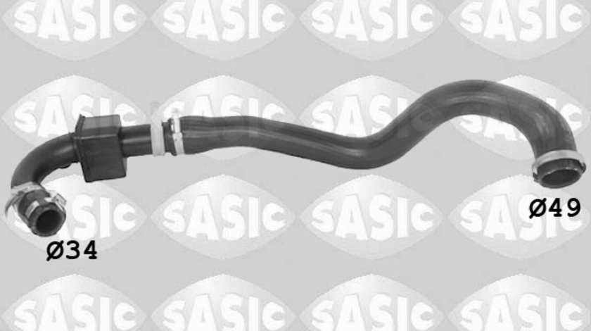 Furtun ear supraalimentare Turbocompresor cu gaze de esapament (3334010 SAS) RENAULT