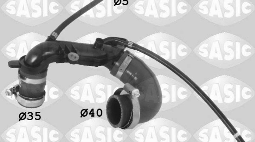Furtun ear supraalimentare Turbocompresor cu gaze de esapament (3334001 SAS) DACIA,RENAULT