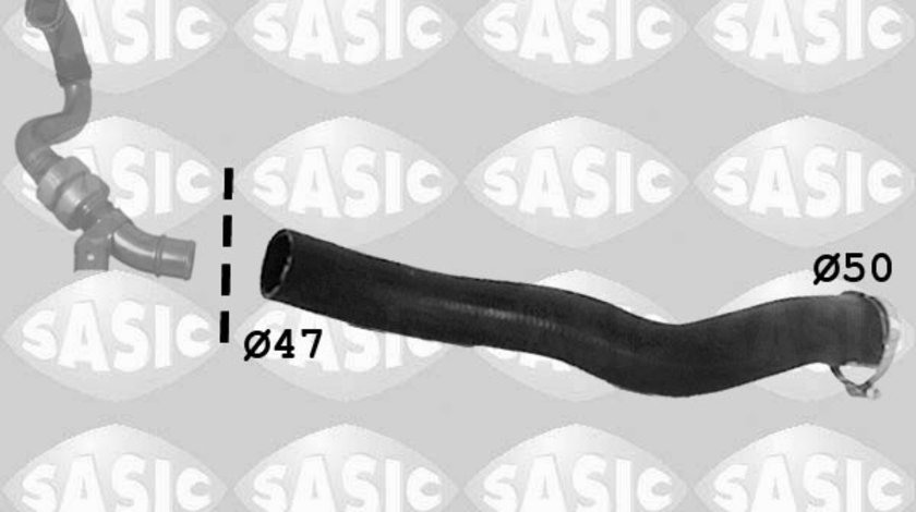 Furtun ear supraalimentare Turbocompresor cu gaze de esapament (3334012 SAS) DACIA