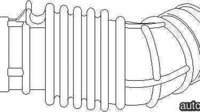 Furtun filtru aer OPEL ASTRA F (56_, 57_) TOPRAN 207 307