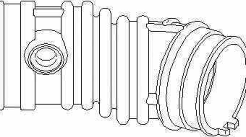 Furtun filtru aer OPEL CORSA B 73 78 79 TOPRAN 207 306