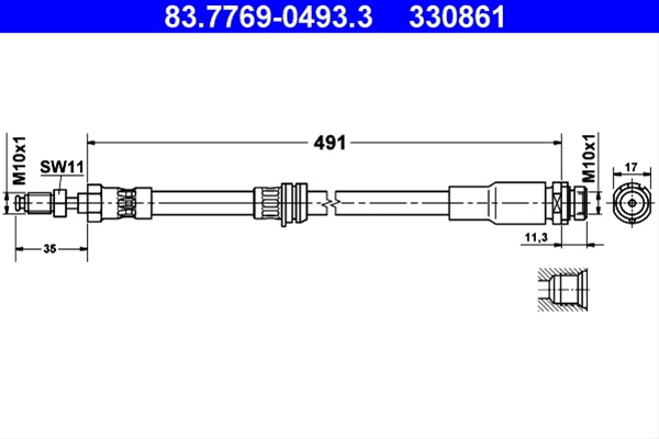 Furtun Frana Ate Ford 83.7769-0493.3