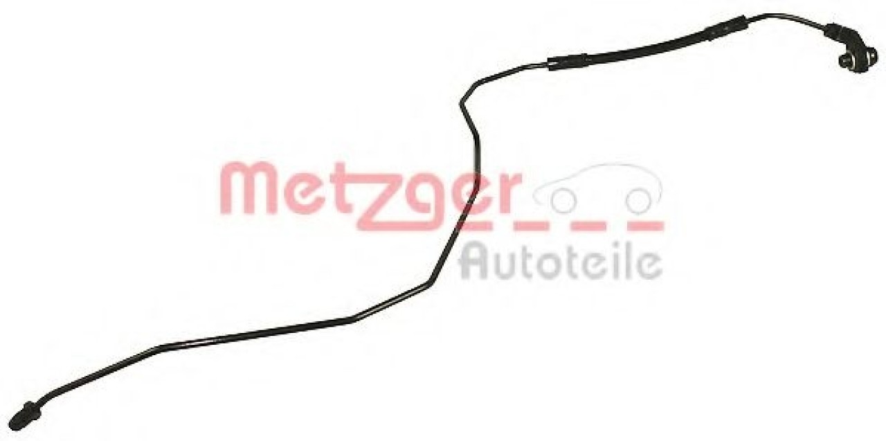Furtun frana AUDI A3 (8L1) (1996 - 2003) METZGER 4119366 piesa NOUA