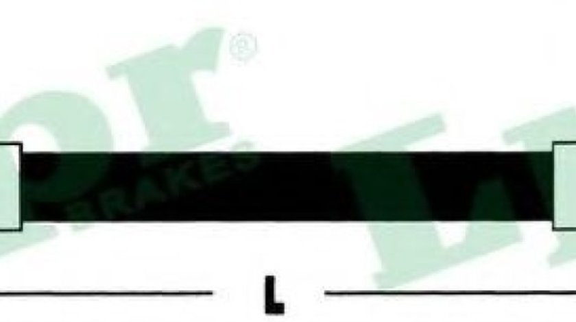 Furtun frana AUDI A4 Avant (8D5, B5) (1994 - 2001) LPR 6T46584 piesa NOUA