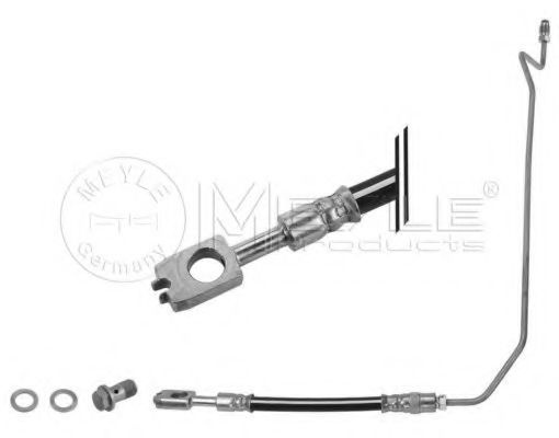 Furtun frana AUDI A6 (4B2, C5) (1997 - 2005) MEYLE 100 525 0063/S piesa NOUA