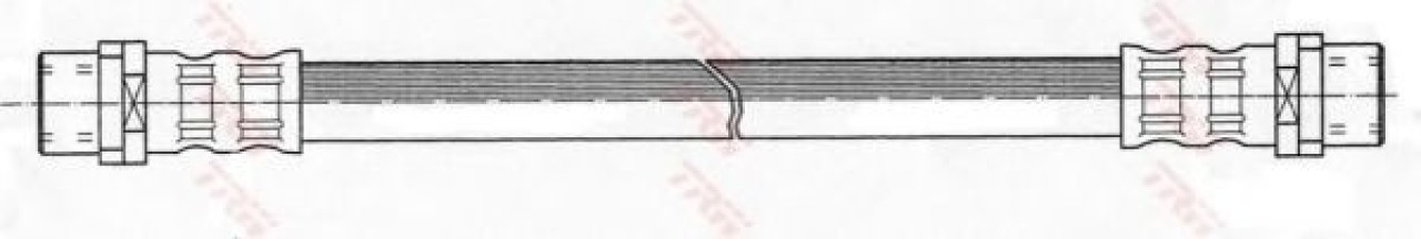 Furtun frana AUDI A8 (4E) (2002 - 2010) TRW PHA327 piesa NOUA