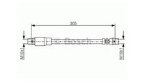 Furtun frana Audi AUDI A4 Avant (8E5, B6) 2001-200...