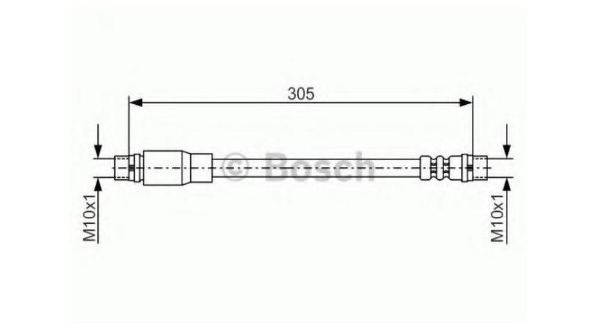 Furtun frana Audi AUDI A6 (4B2, C5) 1997-2005 #2 13308547128