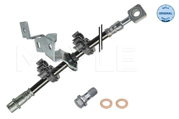 Furtun frana Axa fata stanga (0145250030 MEYLE) MERCEDES-BENZ