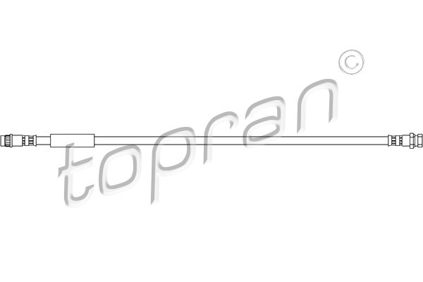 Furtun frana Axa spate dreapta (207226 HAN) NISSAN,OPEL,RENAULT,VAUXHALL