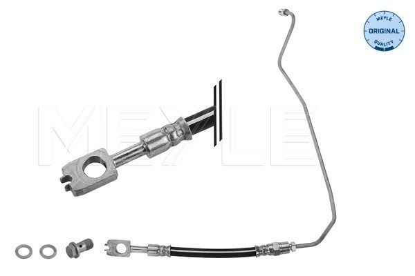 Furtun frana Axa spate stanga (1005250062S MEYLE) AUDI,SKODA,VW