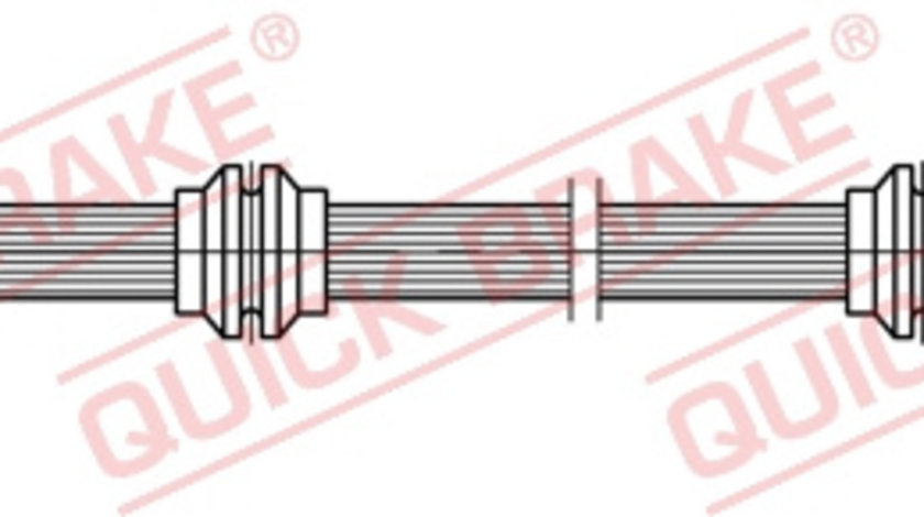 Furtun frana Axa spate stanga (32417 QBK) MERCEDES-BENZ