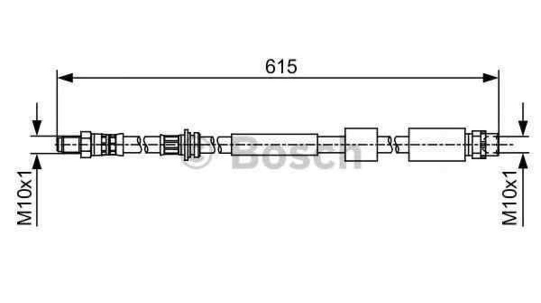 Furtun frana BMW 1 (F20) BOSCH 1 987 481 615