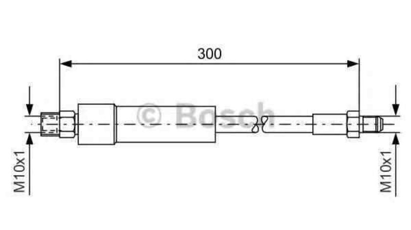 Furtun frana BMW 5 (E60) BOSCH 1 987 476 074