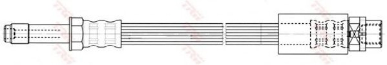 Furtun frana BMW Seria 2 Cupe (F22, F87) (2013 - 2016) TRW PHB415 piesa NOUA