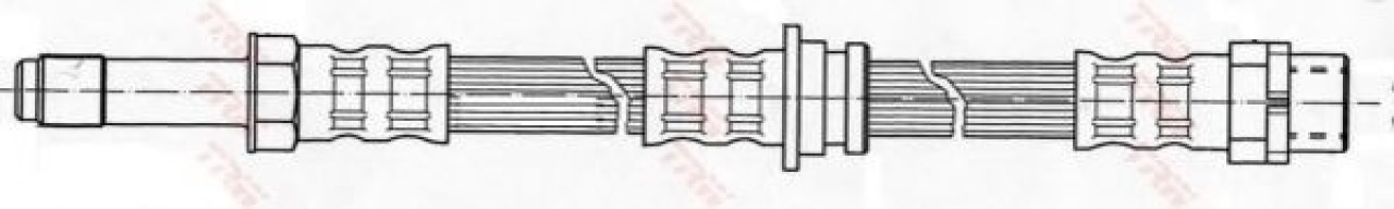 Furtun frana BMW Seria 3 Cabriolet (E46) (2000 - 2007) TRW PHB425 piesa NOUA