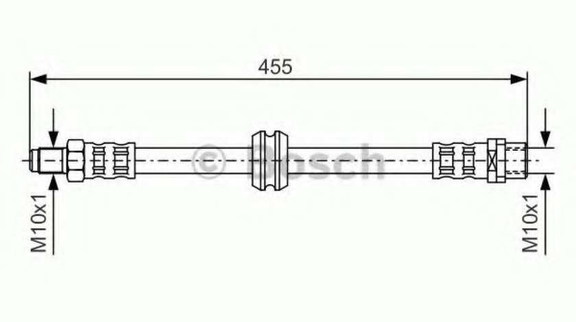 Furtun frana BMW Seria 3 Cupe (E36) (1992 - 1999) BOSCH 1 987 476 444 piesa NOUA