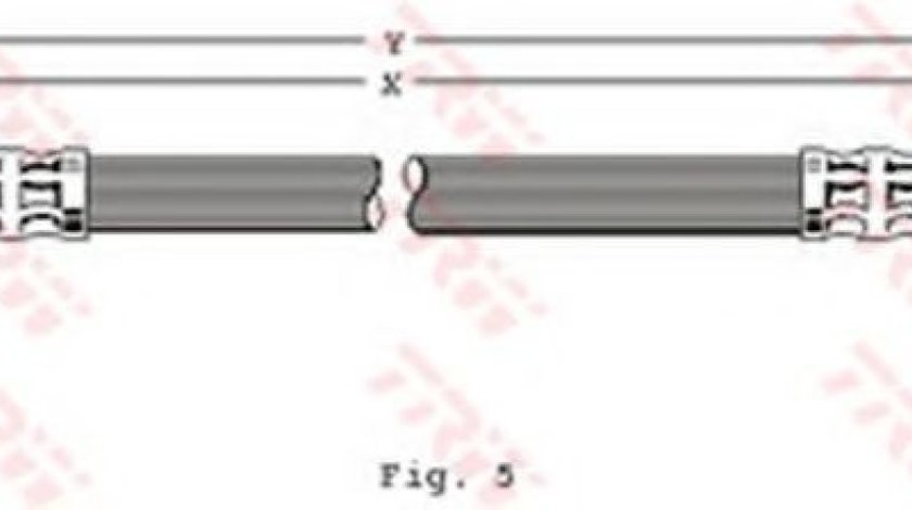 Furtun frana BMW Seria 3 Cupe (E36) (1992 - 1999) TRW PHB251 piesa NOUA