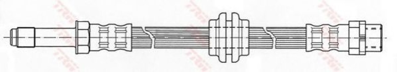 Furtun frana BMW Seria 3 Cupe (E46) (1999 - 2006) TRW PHB426 piesa NOUA