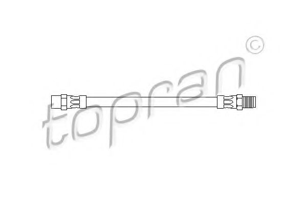 Furtun frana BMW Seria 3 (E36) (1990 - 1998) TOPRAN 500 204 piesa NOUA