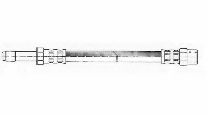 Furtun frana BMW Seria 5 (E39) (1995 - 2003) FERODO FHY2256 piesa NOUA