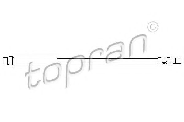 Furtun frana BMW Seria 7 (E65, E66, E67) (2001 - 2009) TOPRAN 500 203 piesa NOUA