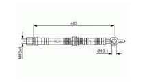 Furtun frana BMW Z3 (E36) 1995-2003 #2 10248220024