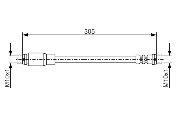 Furtun Frana Bosch Audi 1 987 476 171