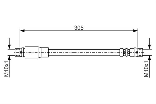 Furtun Frana Bosch Audi 1 987 476 171